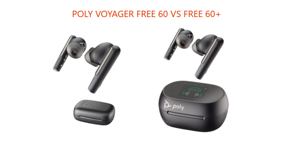 Poly Voyager Free 60 vs Poly Voyager Free 60+