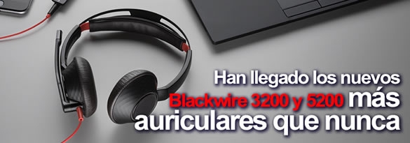 Nuevos auriculares de Plantronics Blackwire para PC y Movil