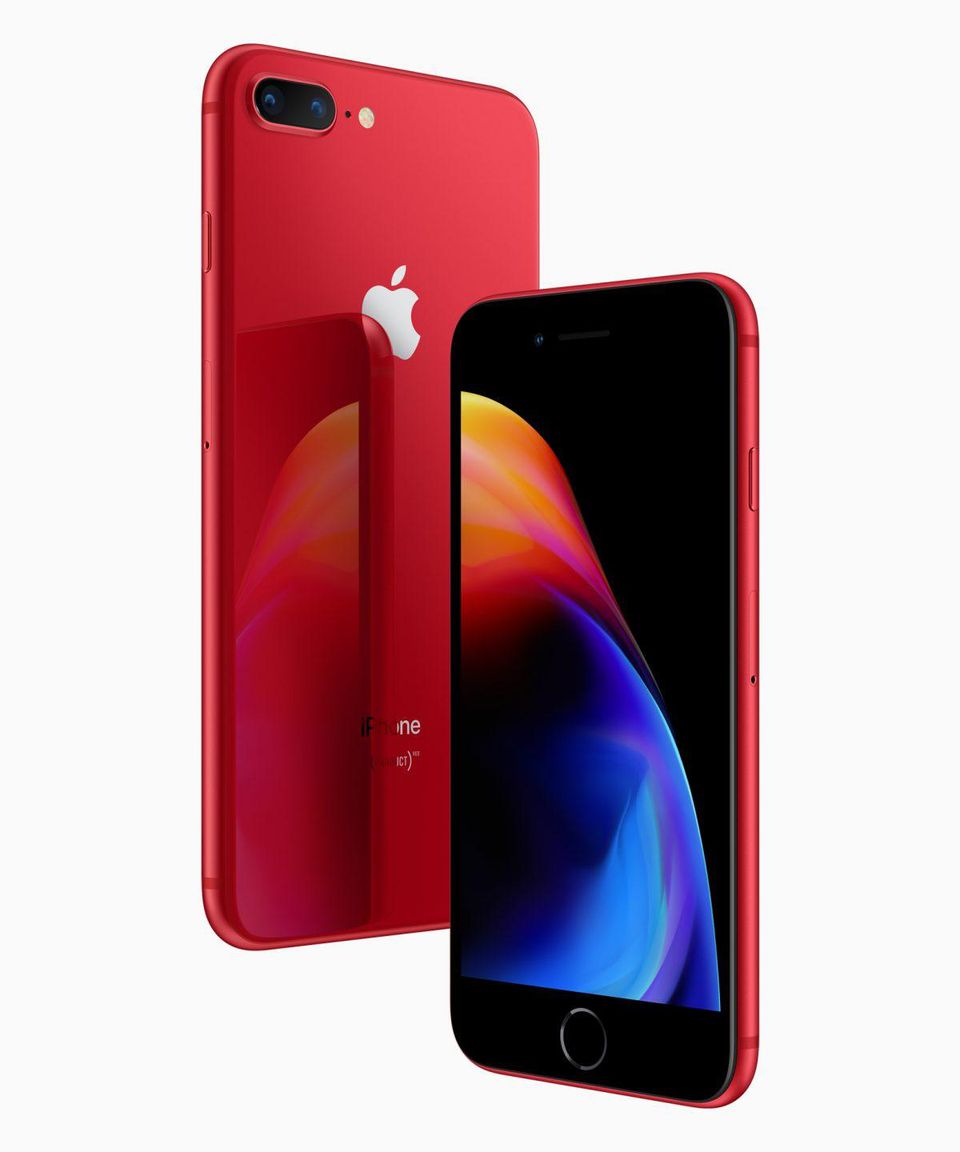 Nuevo Iphone 8 rojo