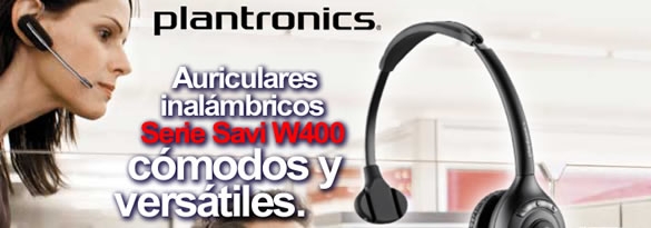 Auriculares inalámbricos Plantronics para PC